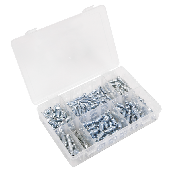 Sealey AB160BN 160pc Bleed Nipple Assorted Box