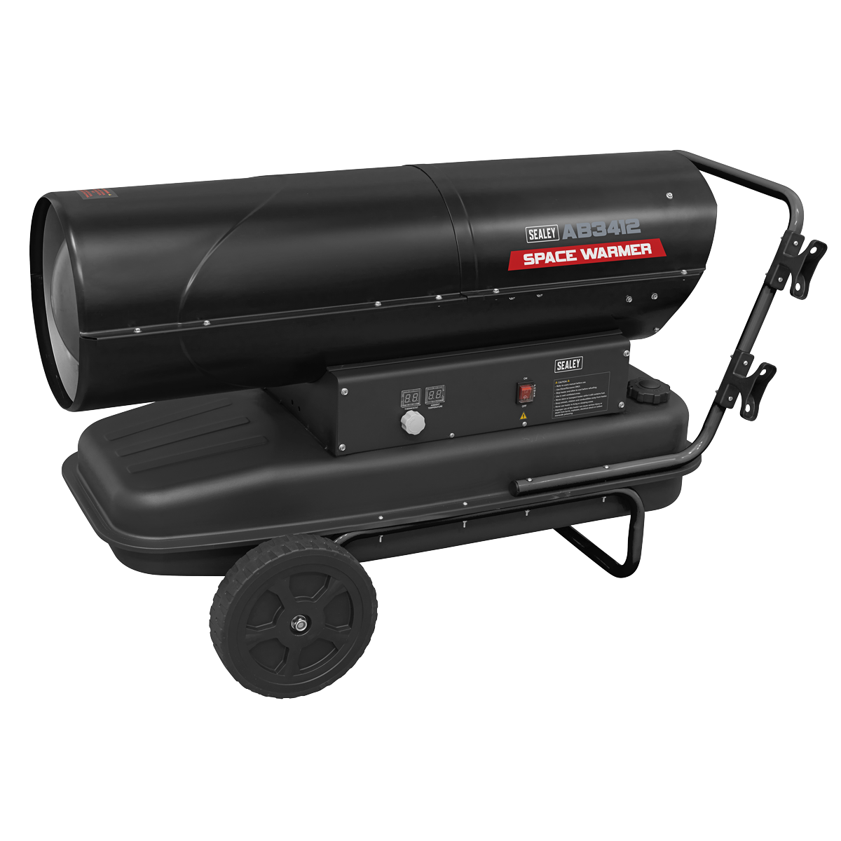 Sealey AB3412 340,000Btu/hr Space Warmer‚àö√á¬¨√Ü Kerosene/Diesel Heater with Wheels
