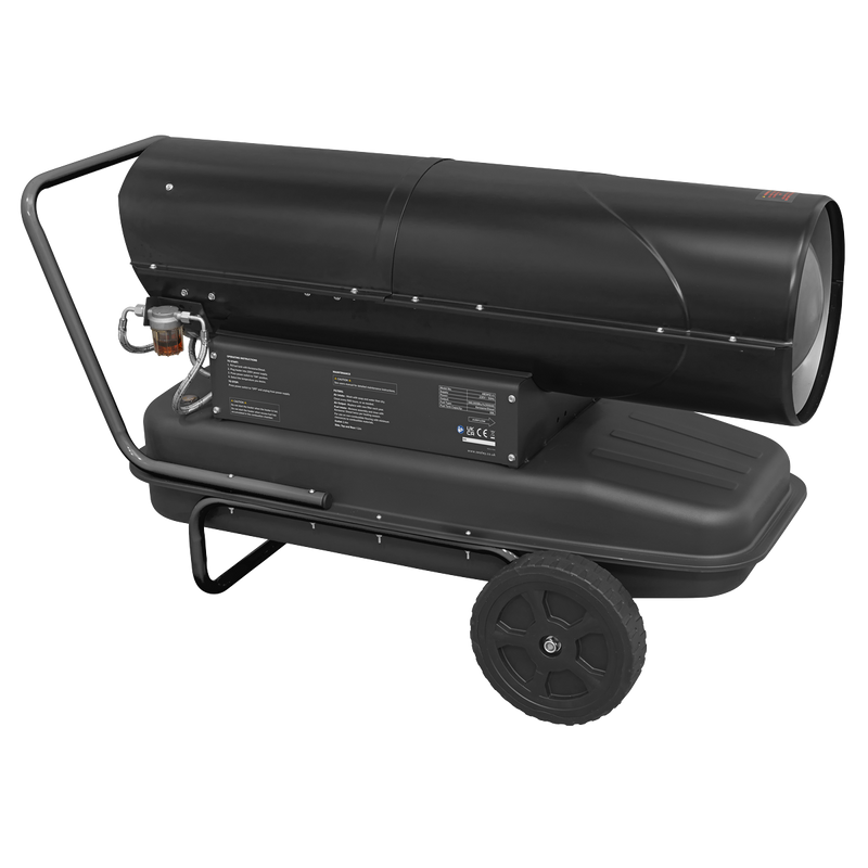 Sealey AB3412 340,000Btu/hr Space Warmer√Ç¬Æ Kerosene/Diesel Heater with Wheels