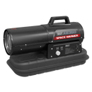 Sealey AB350 Space Warmer Paraffin/Kerosene/Diesel Heater 35,000Btu/hr without Wheels