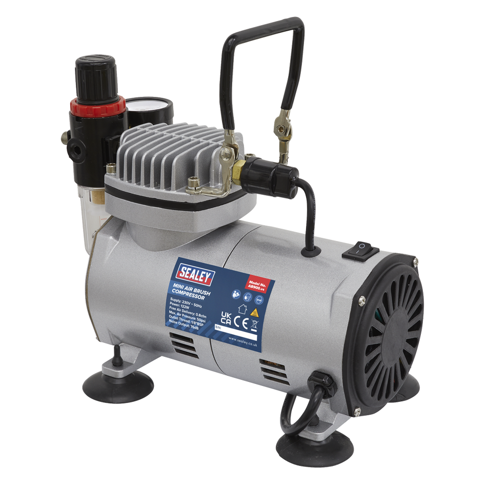 Sealey AB900 Mini Air Brush Compressor