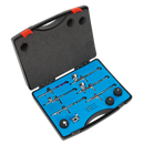 Sealey AB936 10pc Mini Air Brush Kit Gravity/Suction Feed