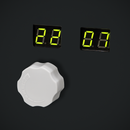 Sealey ABI1000 Indirect Space Warmer Kerosene/Diesel Heater 102,000Btu/hr with Wheels