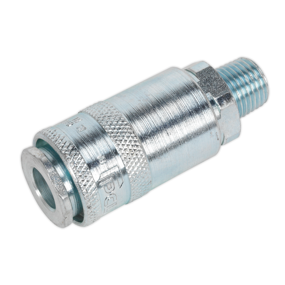 Sealey AC01BP Coupling Body Male 1/4"BSPT - Pack of 50