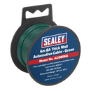 Sealey AC0806G 6m 8A Thick Wall Automotive Cable - Green