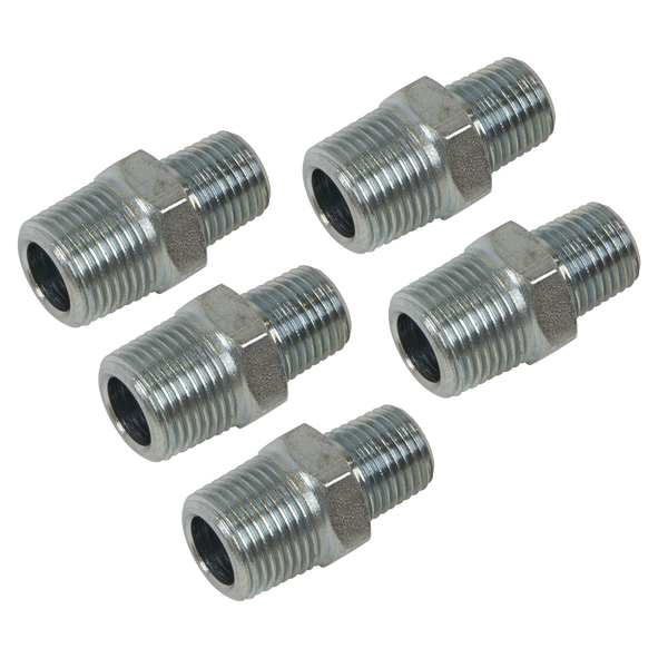 Sealey AC100 Reducing Union 3/8"BSPT to 1/4"BSPT - Pack of 5