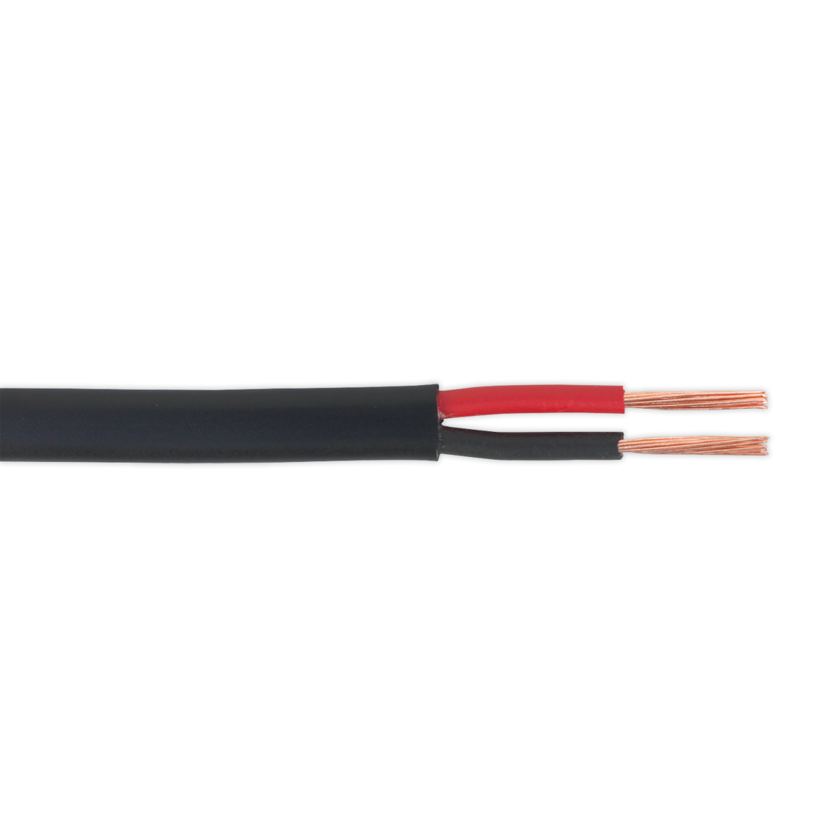 Sealey AC1430TWTK 30m 14/0.30mm Thick Wall Flat Twin Automotive Cable - Black