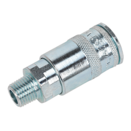 Sealey AC16BP Coupling Body Male 1/4"BSPT - Pack of 50