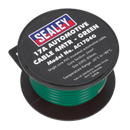 Sealey AC1704G 4m 17A Thick Wall Automotive Cable - Green