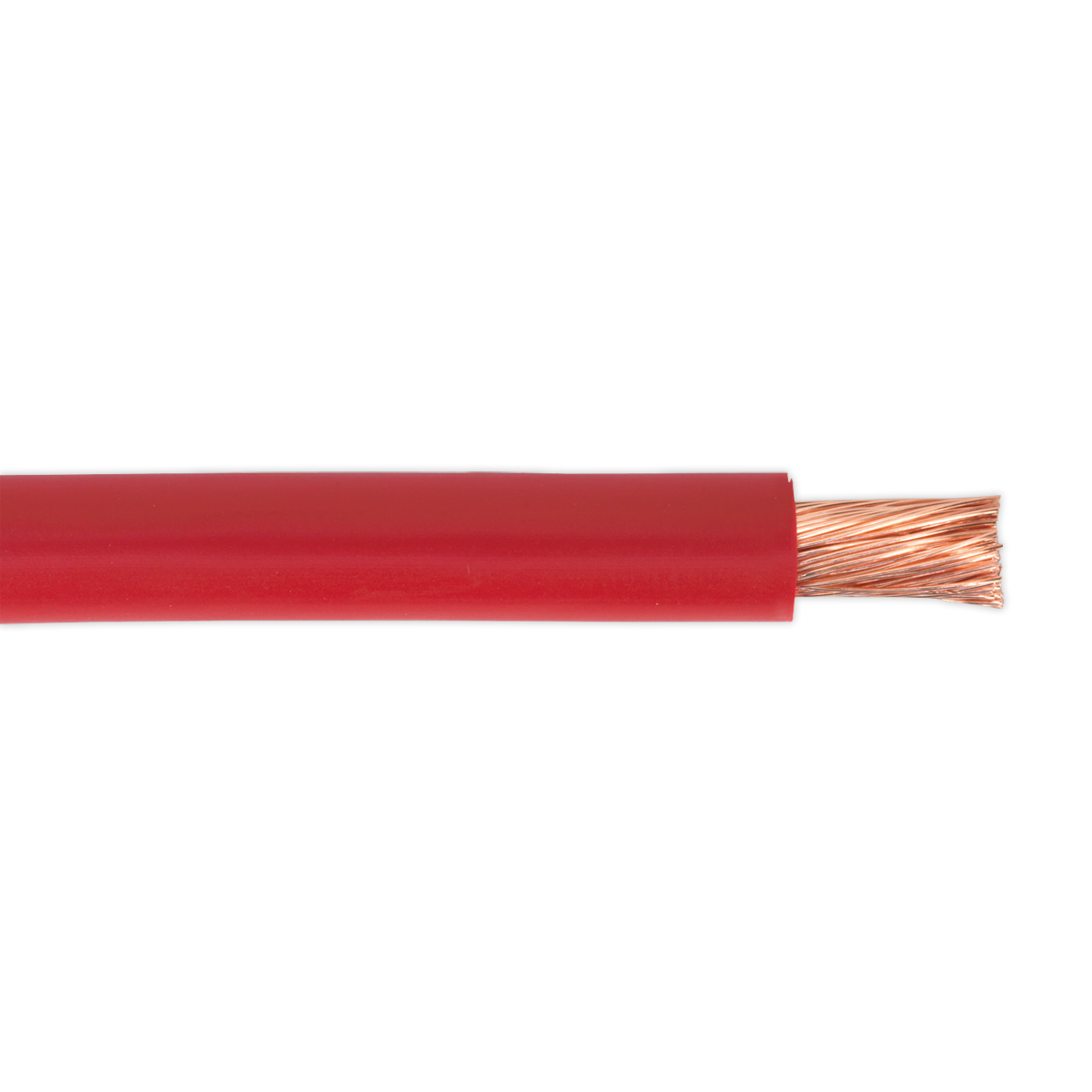 Sealey AC25SQRE 10m 170A 196/0.40mm Automotive Starter Cable - Red