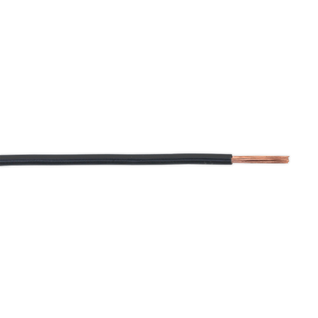 Sealey AC2830BK 50m 28/0.30mm Thin Wall Automotive Cable - Black