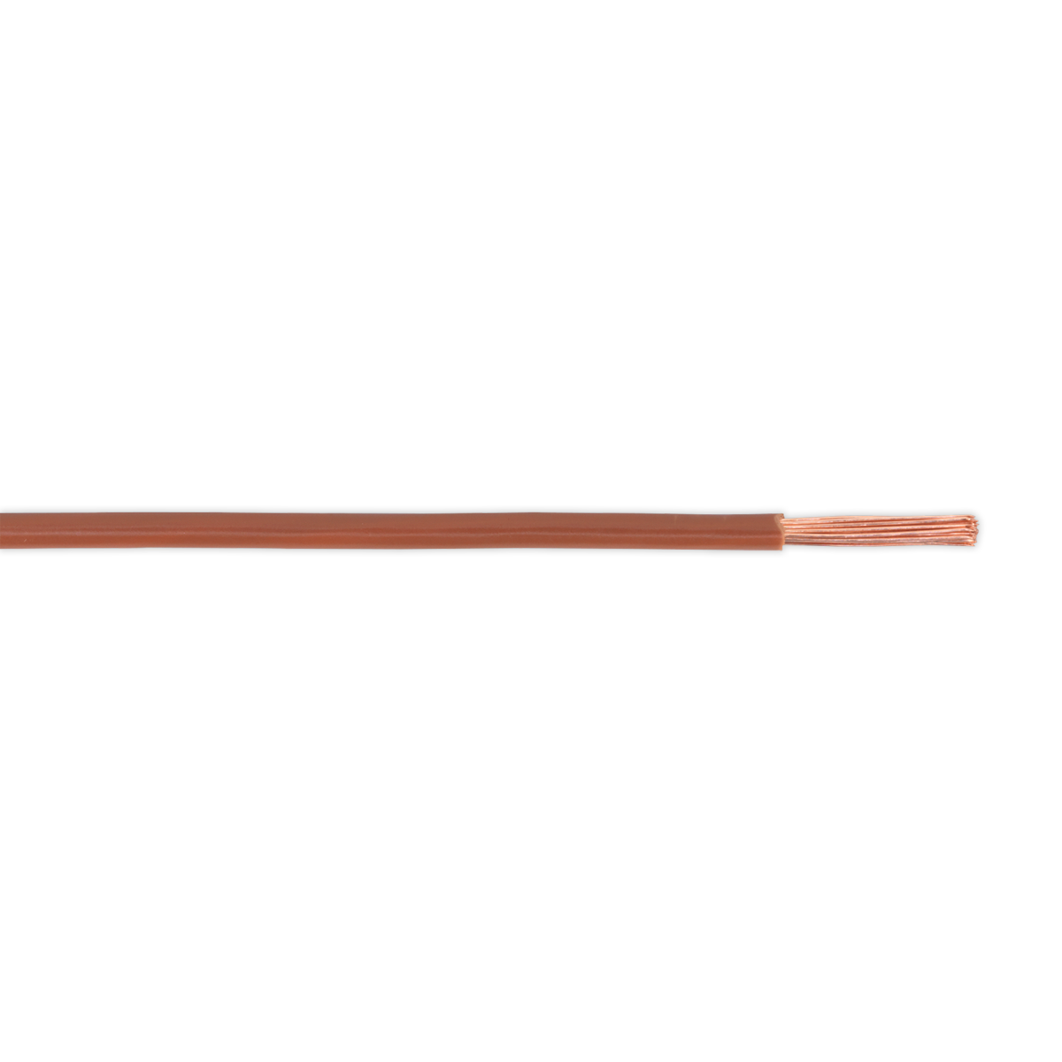 Sealey AC2830BN 50m 28/0.30mm Thin Wall Automotive Cable - Brown