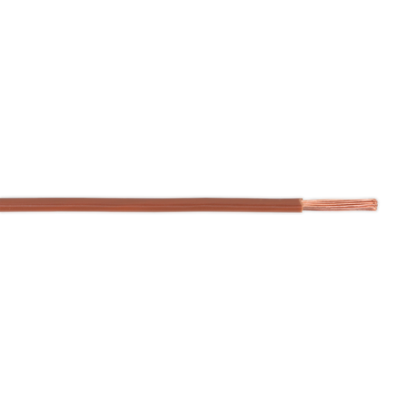 Sealey AC2830BN 50m 28/0.30mm Thin Wall Automotive Cable - Brown