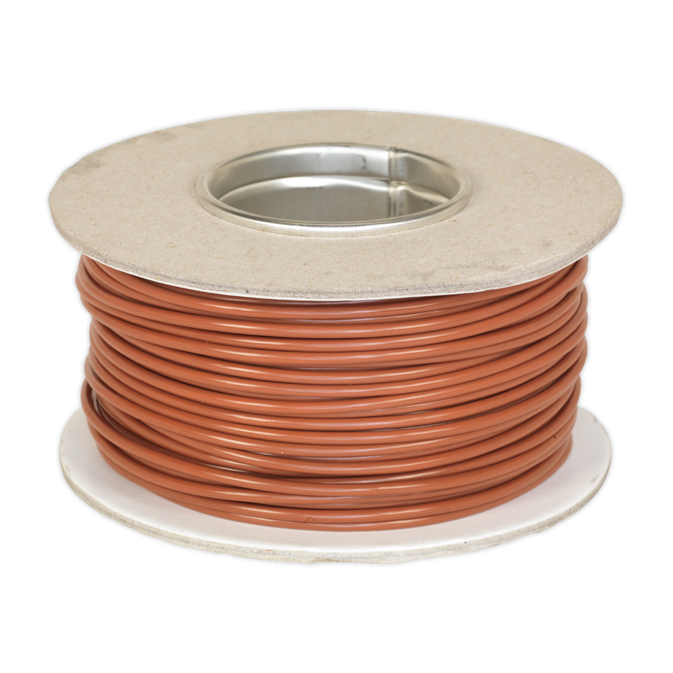 Sealey AC2830BN 50m 28/0.30mm Thin Wall Automotive Cable - Brown