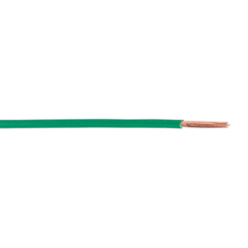 Sealey AC2830GR 50m 28/0.30mm Thin Wall Automotive Cable - Green