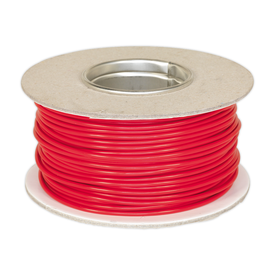 Sealey AC2830RE 50m 28/0.30mm Thin Wall Automotive Cable - Red