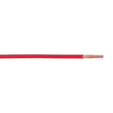 Sealey AC2830RE 50m 28/0.30mm Thin Wall Automotive Cable - Red