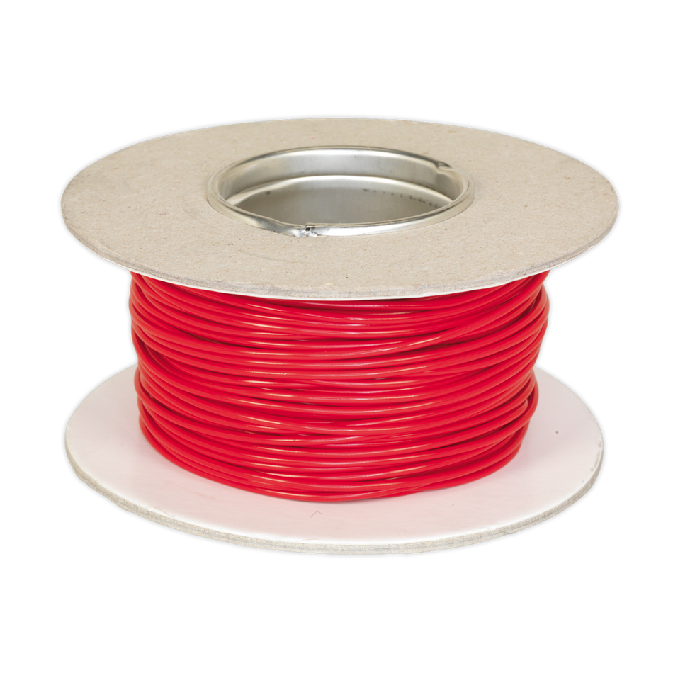 Sealey AC3220RE 50m 32/0.20mm Thin Wall Automotive Cable - Red