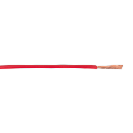 Sealey AC3220RE 50m 32/0.20mm Thin Wall Automotive Cable - Red