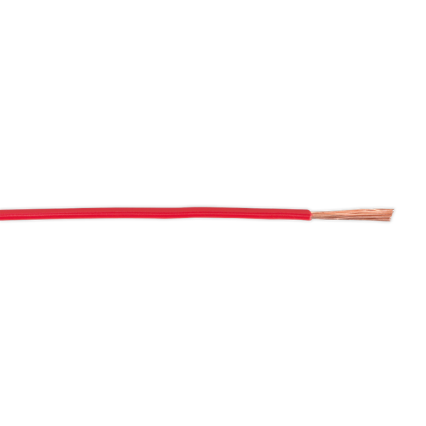 Sealey AC3220RE 50m 32/0.20mm Thin Wall Automotive Cable - Red