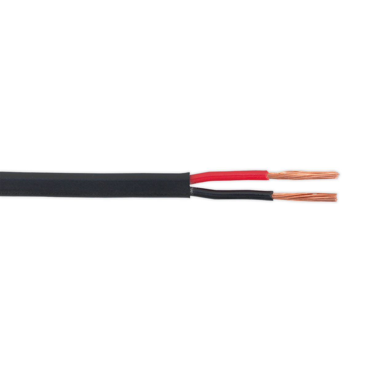 Sealey AC3220TWTN 30m 32/0.20mm Thin Wall Flat Twin Automotive Cable - Black
