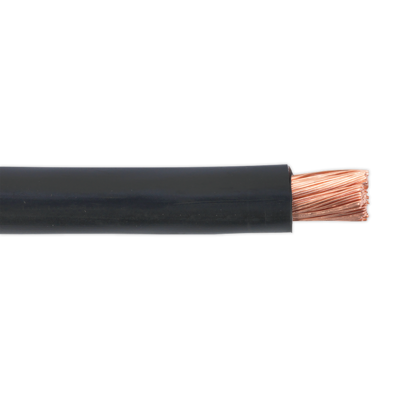 Sealey AC40SQBK 10m 300A 315/0.40mm Automotive Starter Cable - Black