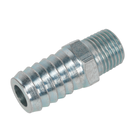 Sealey AC40 Screwed Tailpiece Male 1/4"BSPT - 1/2" Hose - Pack of 5