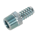 Sealey AC41 Screwed Tailpiece Male 3/8"BSPT - 3/8" Hose - Pack of 5