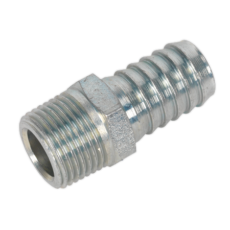 Sealey AC42 Screwed Tailpiece Male 3/8"BSPT - 1/2" Hose - Pack of 5