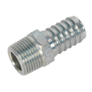 Sealey AC42 Screwed Tailpiece Male 3/8"BSPT - 1/2" Hose - Pack of 5