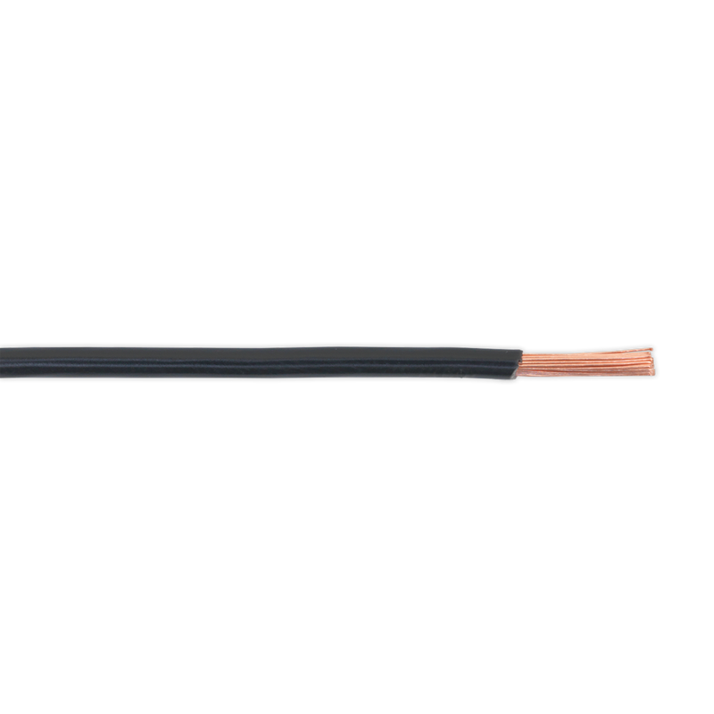 Sealey AC4430BK 30m 44/0.30mm Thin Wall Automotive Cable - Black