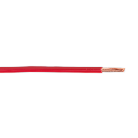 Sealey AC4430RE 30m 44/0.30mm Thin Wall Automotive Cable - Red