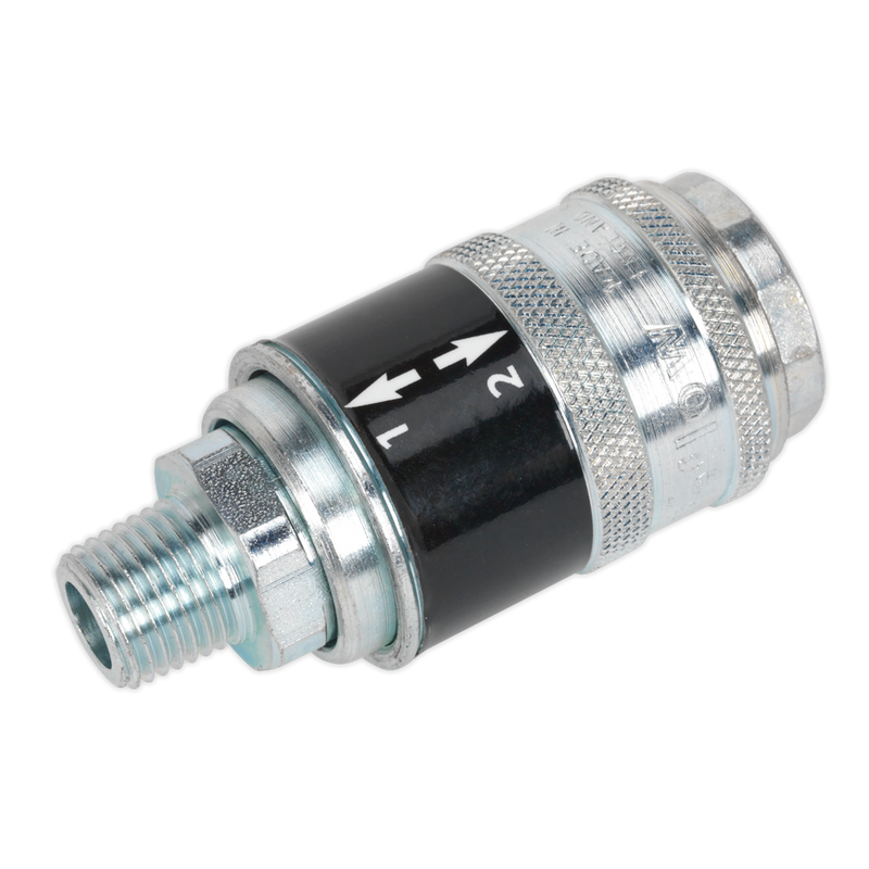 Sealey AC56 Safety Coupling - Male Thread