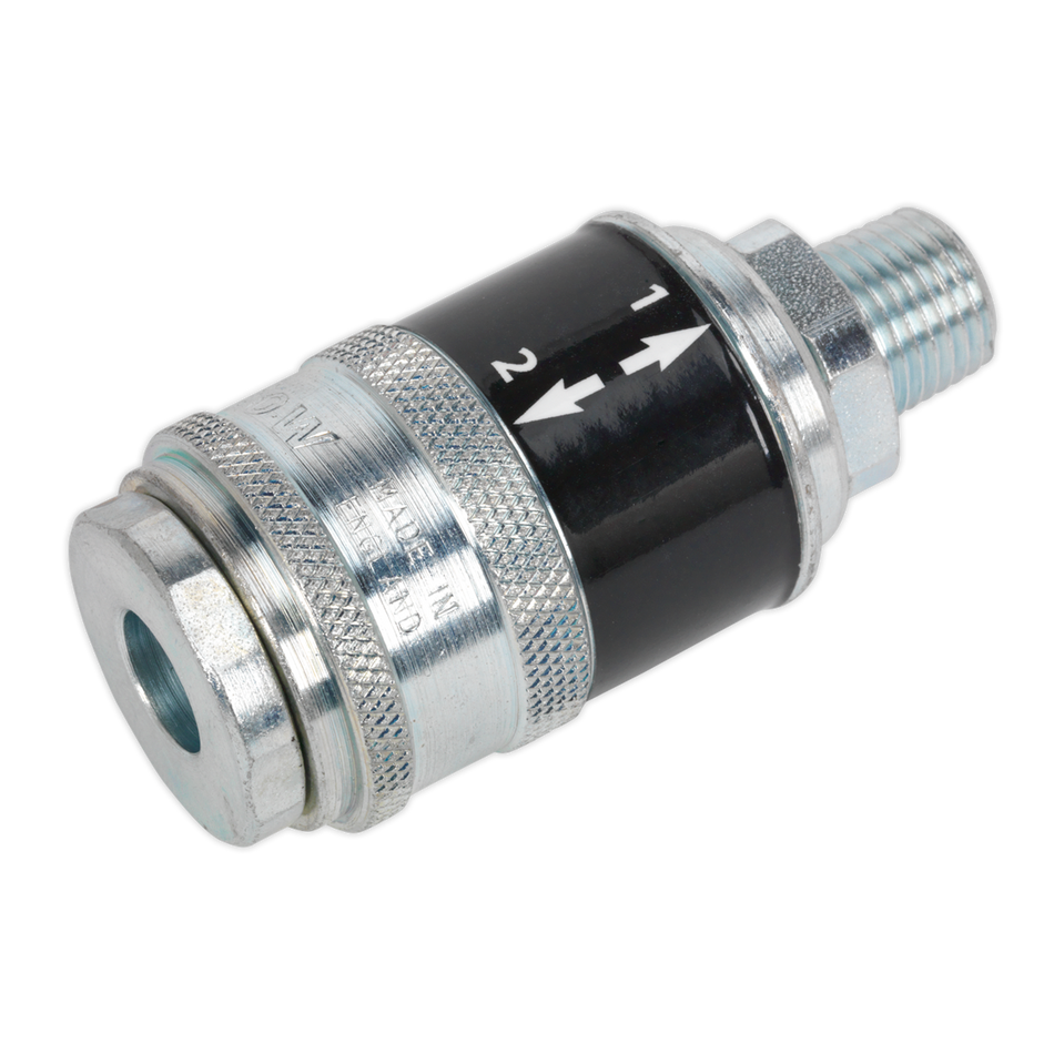 Sealey AC56 Safety Coupling - Male Thread
