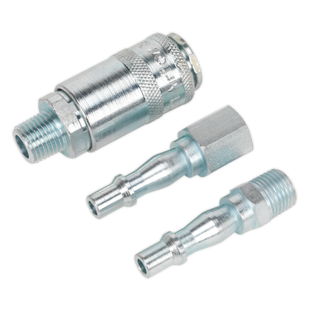 Sealey AC60 1/4"BSP Air Tool Coupling Kit