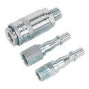 Sealey AC60 1/4"BSP Air Tool Coupling Kit