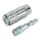 Sealey AC61 1/4"BSP Air Tool Coupling Kit