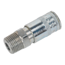 Sealey AC73 Coupling Body Male 1/2"BSPT