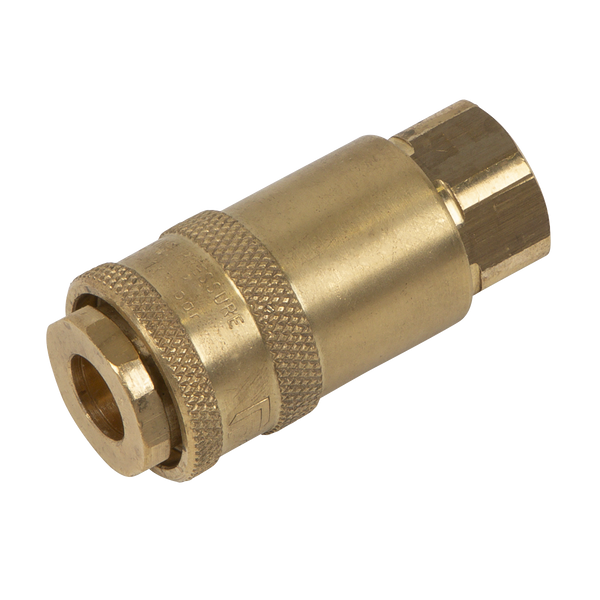 Sealey AC90 Non-Corrodible PCL Coupling Body Female 1/4"BSP