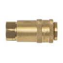 Sealey AC90 Non-Corrodible PCL Coupling Body Female 1/4"BSP