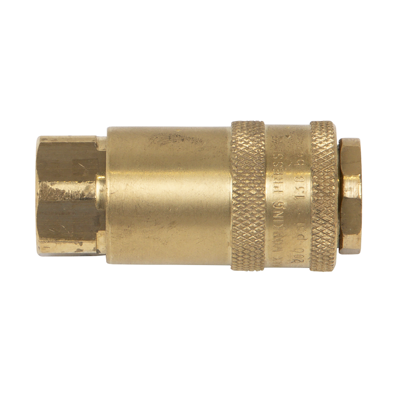 Sealey AC90 Non-Corrodible PCL Coupling Body Female 1/4"BSP