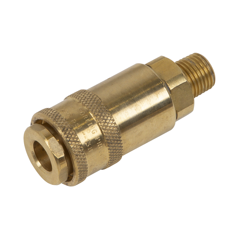 Sealey AC91 Non-Corrodible PCL Coupling Body Male 1/4"BSPT