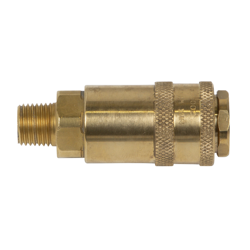 Sealey AC91 Non-Corrodible PCL Coupling Body Male 1/4"BSPT