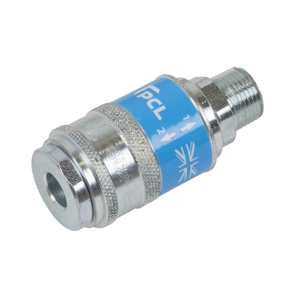 Sealey AC93 PCL Safeflow Safety Coupling Body Male 3/8"BSPT