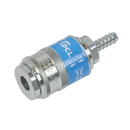 Sealey AC96 PCL Safeflow Safety Coupling Body Tailpiece for 1/4" Hose