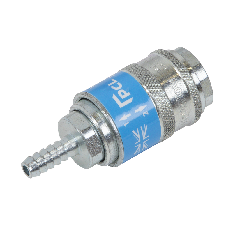 Sealey AC96 PCL Safeflow Safety Coupling Body Tailpiece for 1/4" Hose