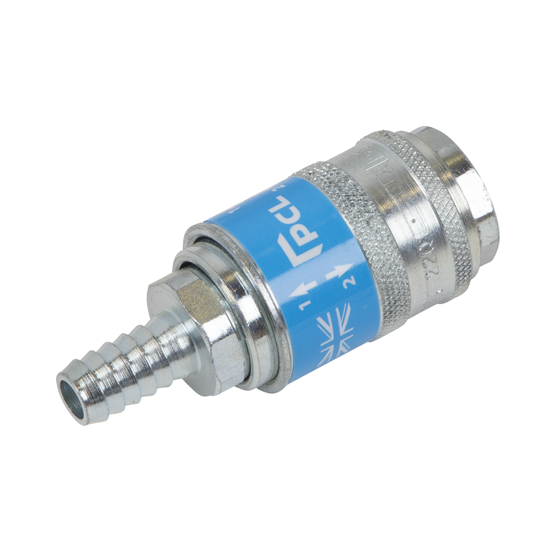 Sealey AC98 PCL Safeflow Safety Coupling Body Tailpiece for 3/8" Hose