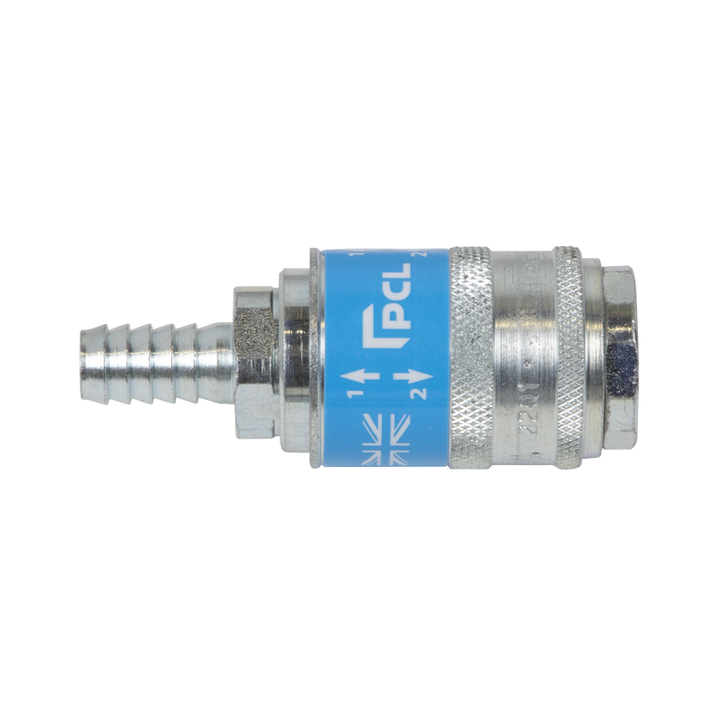 Sealey AC98 PCL Safeflow Safety Coupling Body Tailpiece for 3/8" Hose