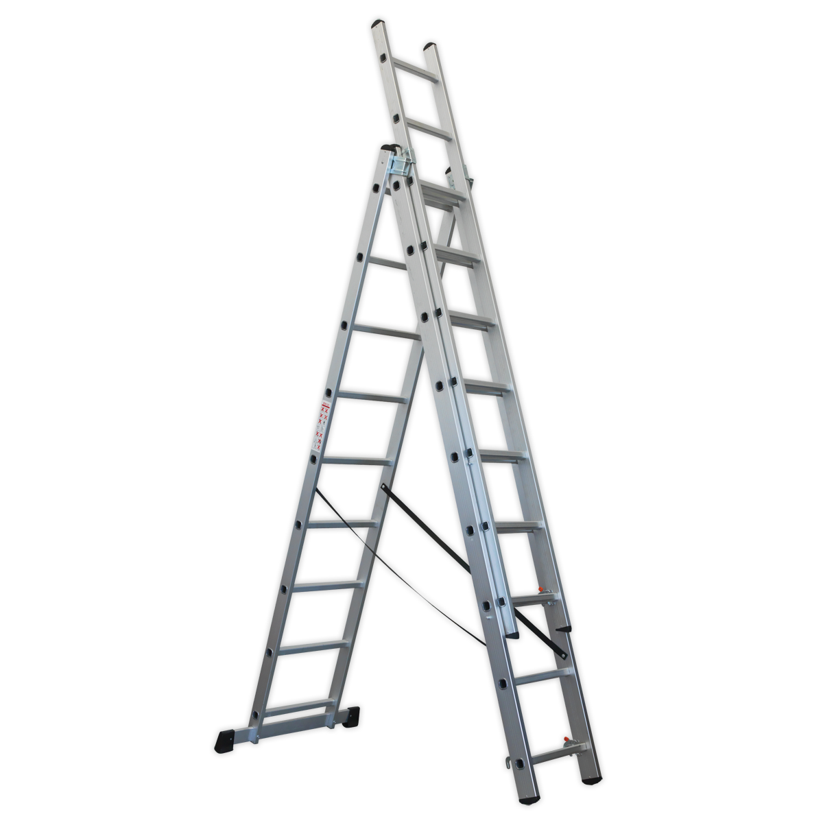 Sealey ACL3 Aluminium Extension Combination Ladder 3x9 EN 131