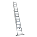 Sealey ACL3 Aluminium Extension Combination Ladder 3x9 EN 131